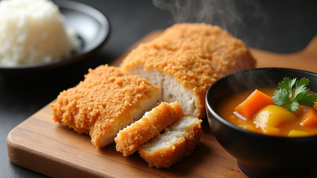 crispy chicken katsu curry