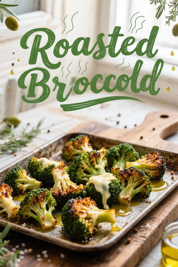crispy roasted broccoli delight