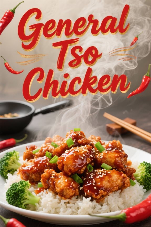 crispy tangy general tso