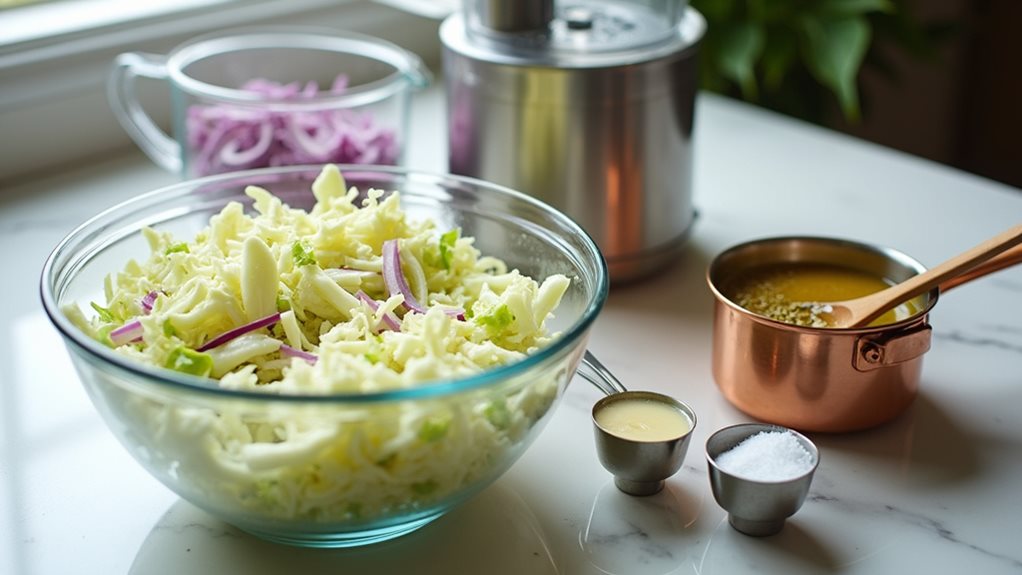 crunchy sweet tangy coleslaw recipe