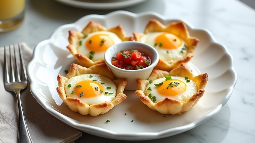 delicate floral egg designs