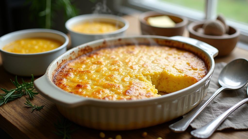 delicious corn pudding recipe