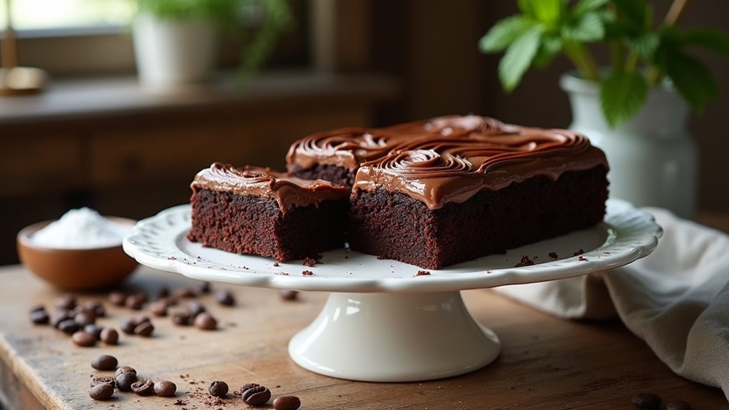 delicious rectangular dessert treat