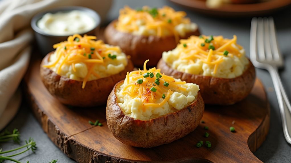 deliciously stuffed potato dish