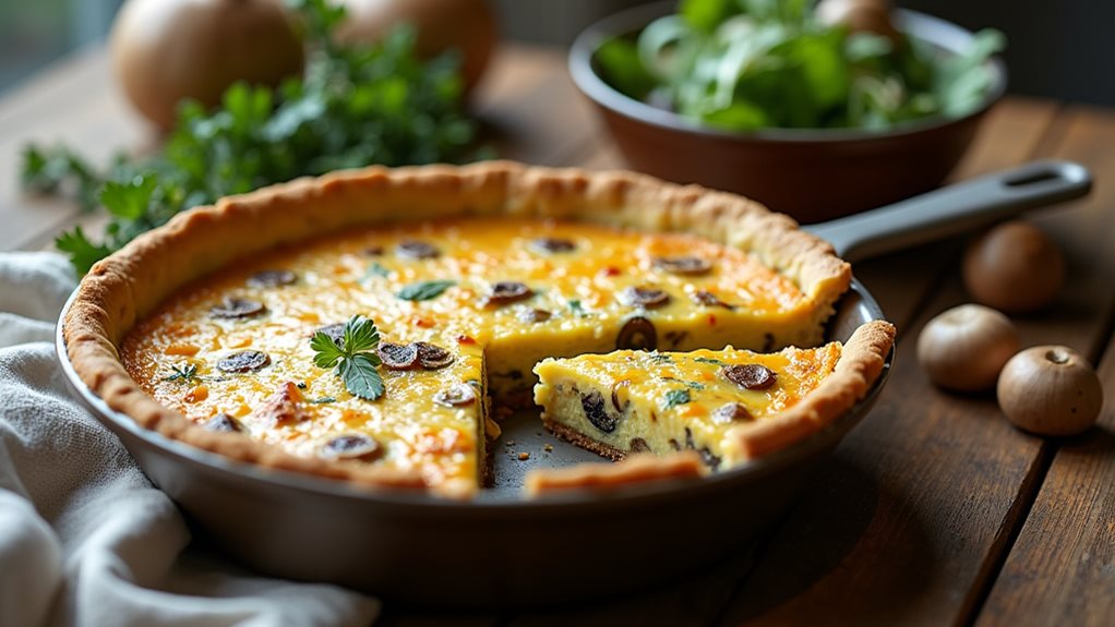 egg based savory dish