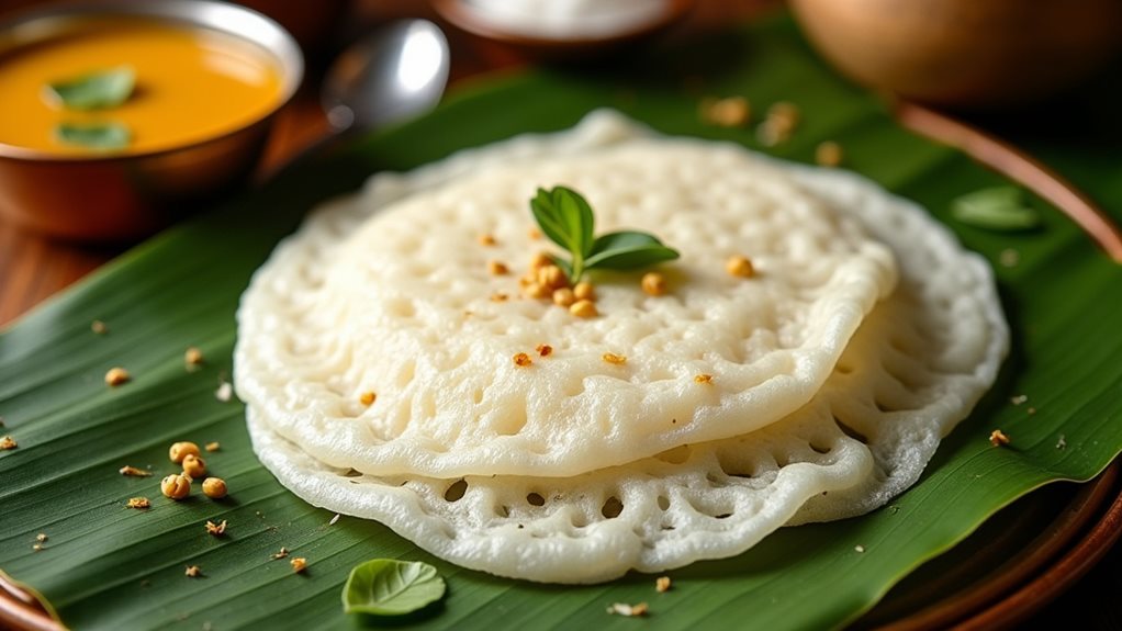 fermented rice pancake dish