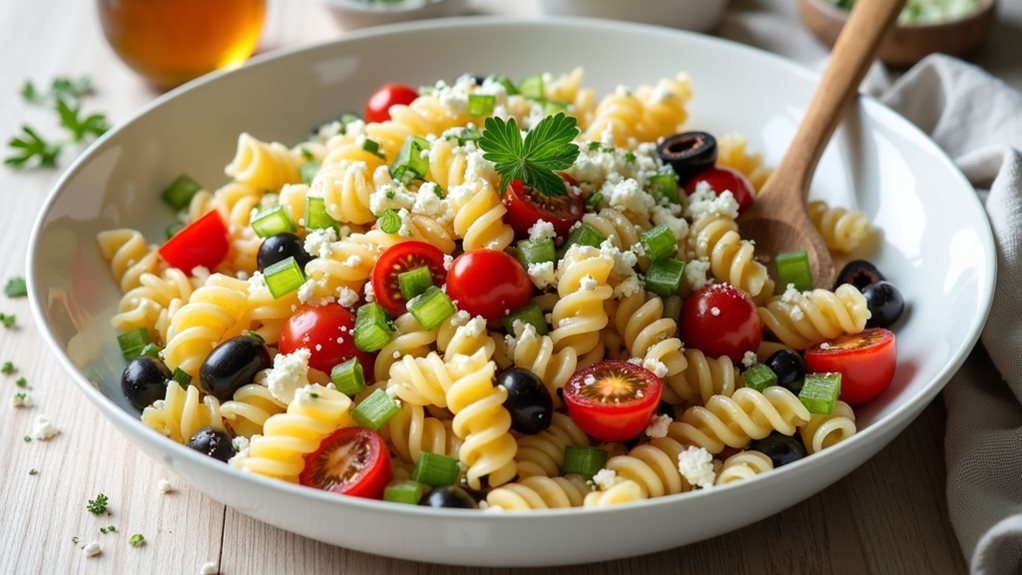 feta cheese pasta salad