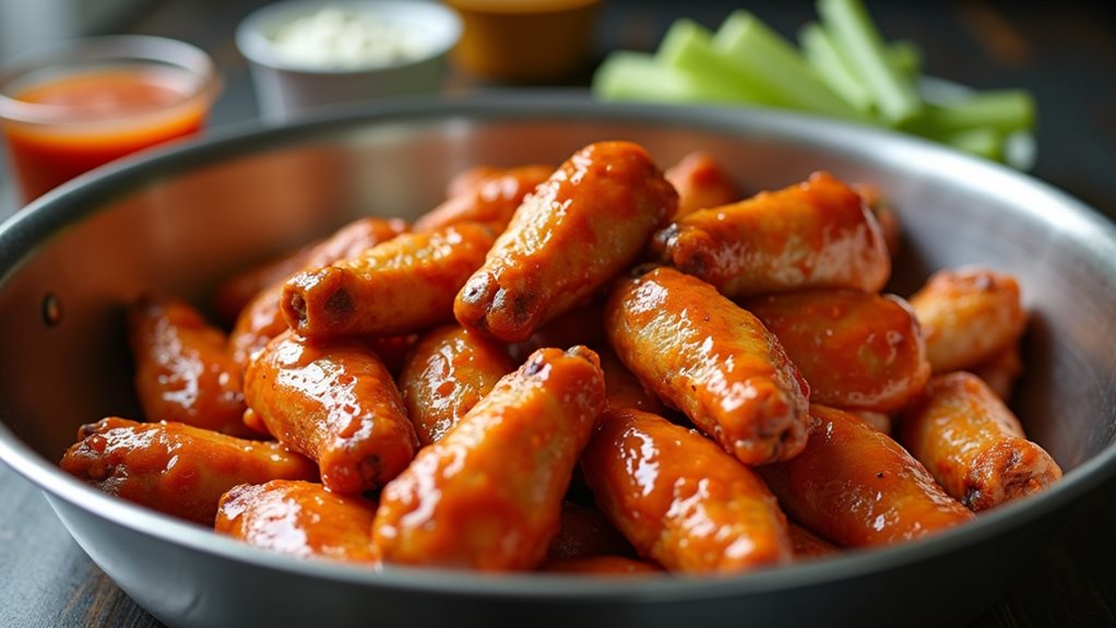 fiery buffalo wings recipe