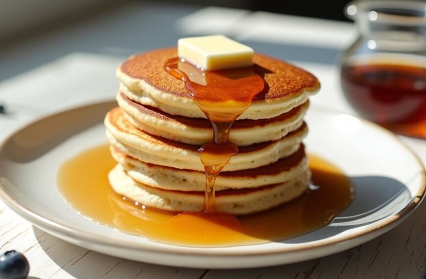 fluffy breakfast griddle cakes