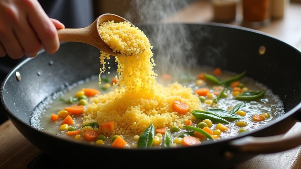 fluffy semolina upma recipe