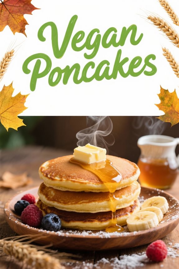 fluffy vegan pancakes recipe