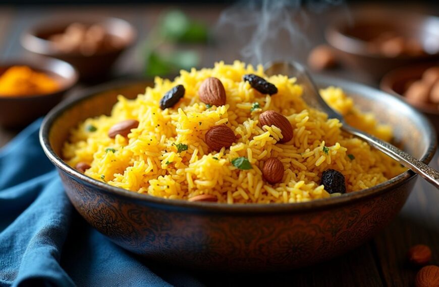 fragrant rice dish preparation