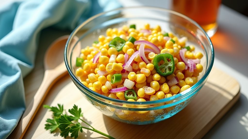 fresh corn salad recipe