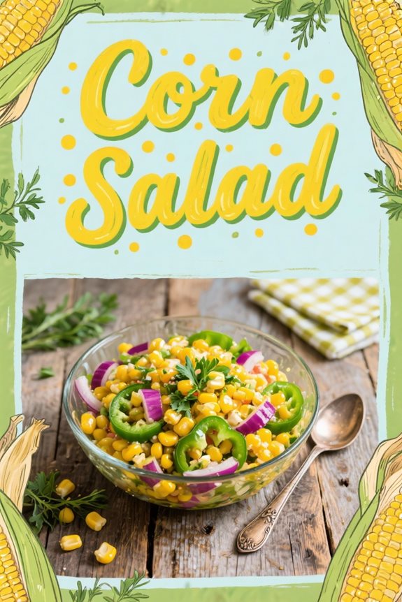 fresh summer corn salad