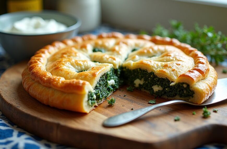 greek spinach and cheese pastry