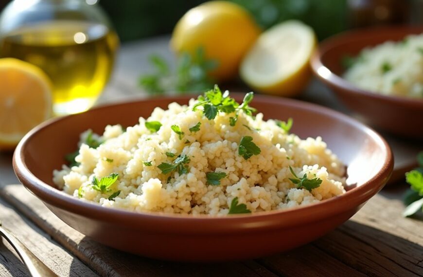 healthy cauliflower rice alternative