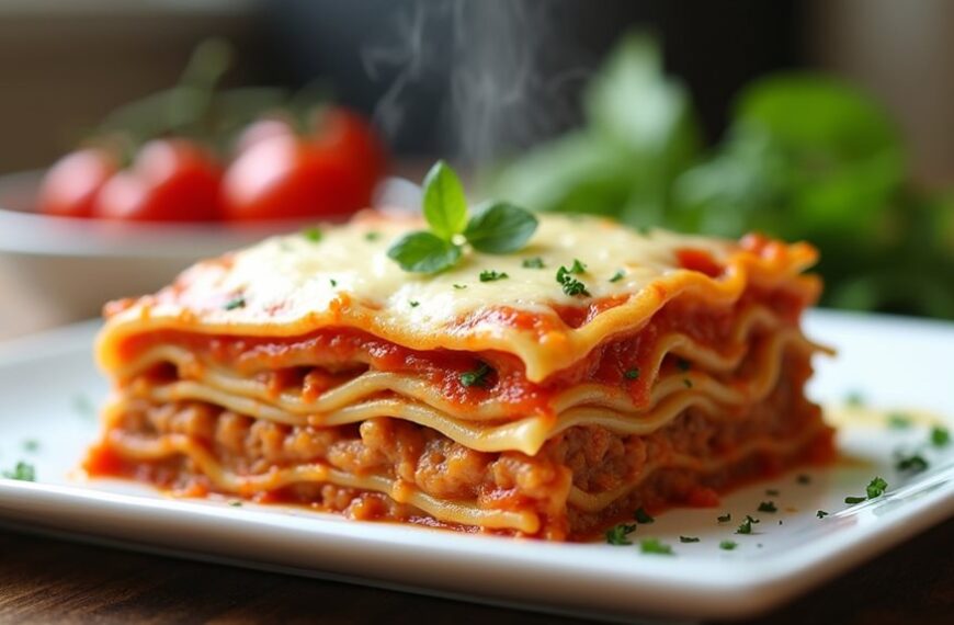 healthy lasagne recipe idea