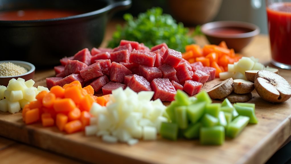 heartwarming homestyle beef stew