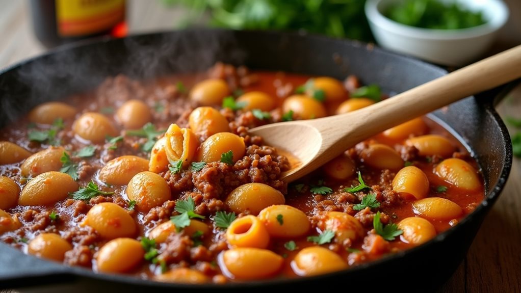 hearty beef casserole preparation