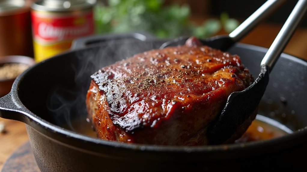 hearty chuck roast preparation