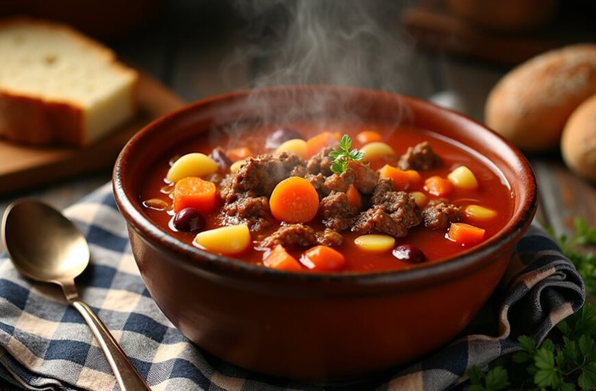 hearty hamburger vegetable stew