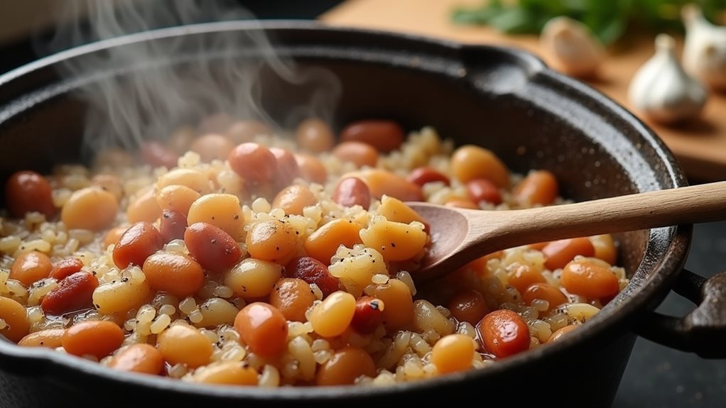 hearty rice and beans