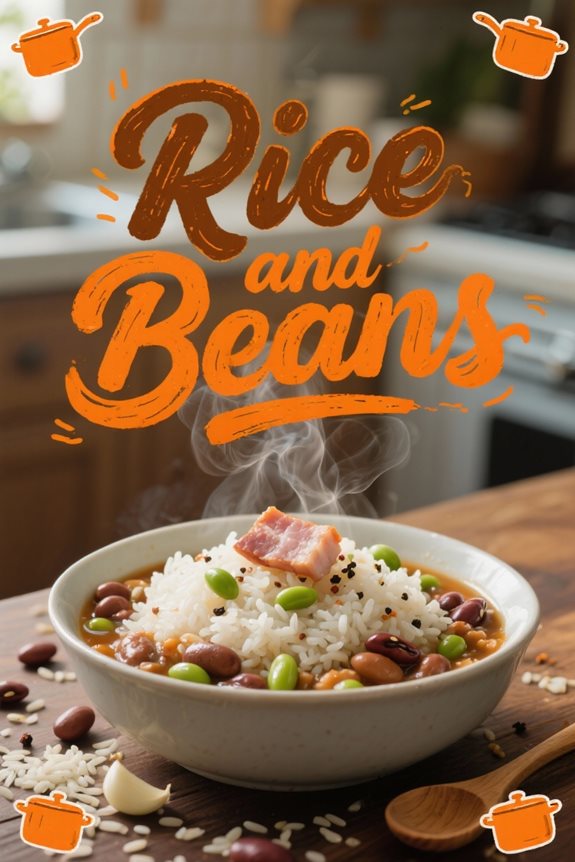 hearty rice and beans