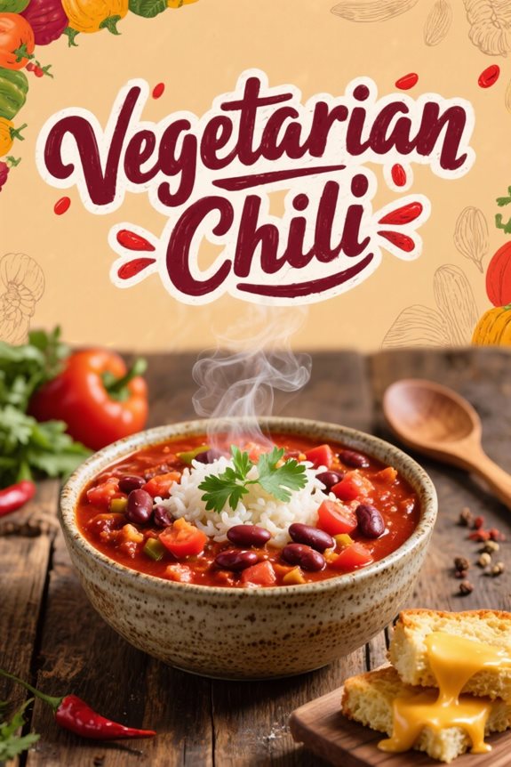 hearty vegetarian chili recipe