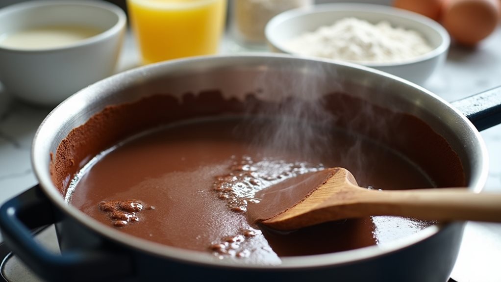 heavenly chocolate sheet cake