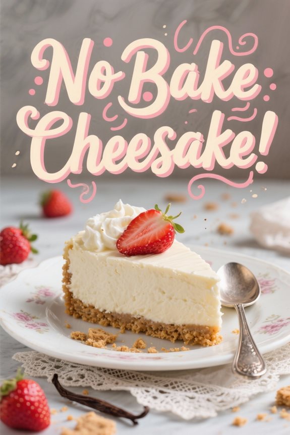 heavenly no bake cheesecake recipe