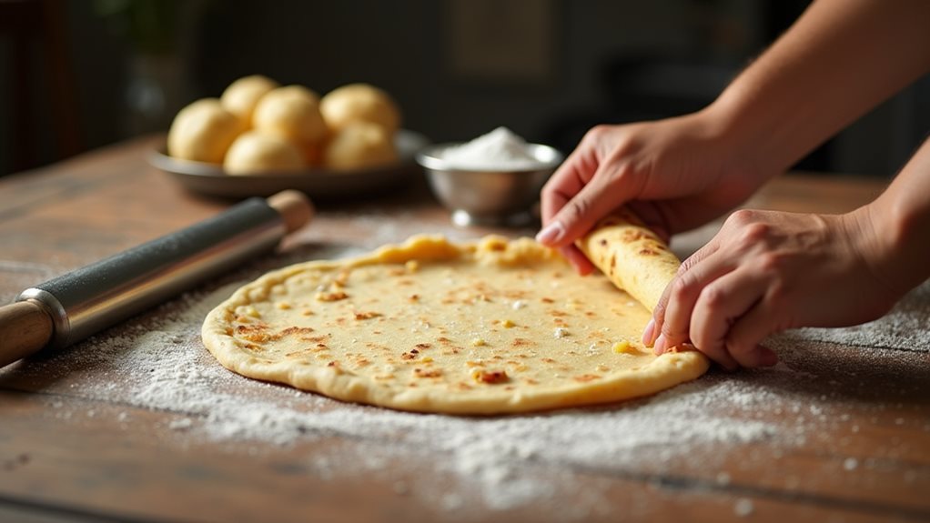 homemade aloo parathas recipe