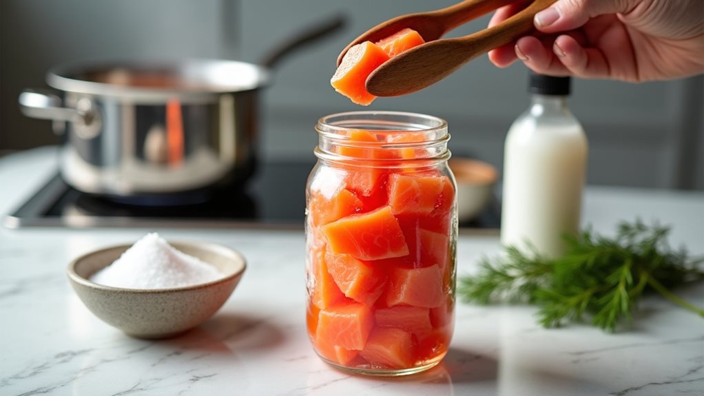 homemade pickled salmon recipe