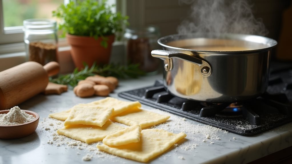 homemade pot pie preparation steps
