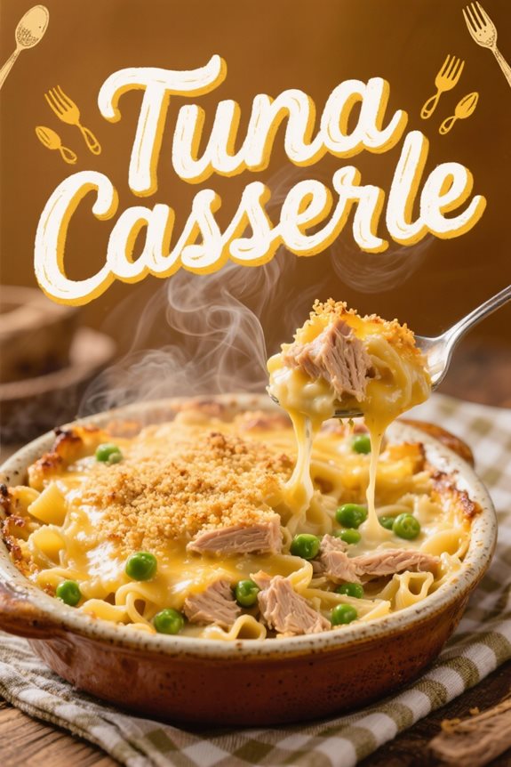 homestyle comfort tuna casserole