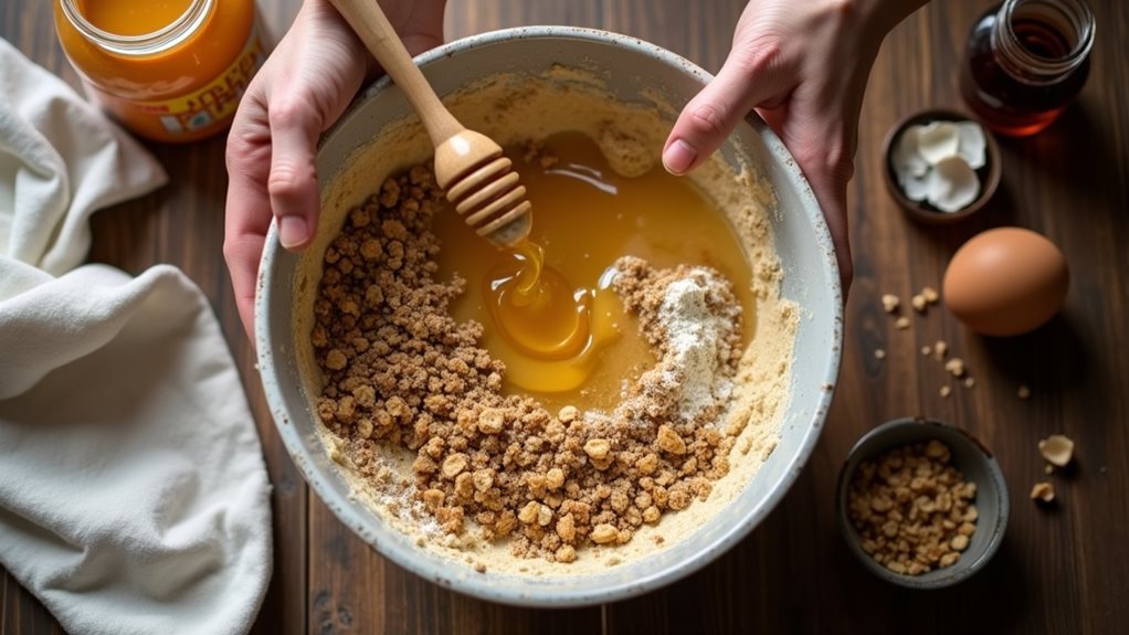 honey kissed granola muffins recipe