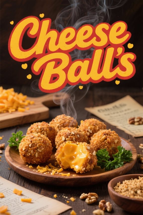 irresistibly cheesy cheese balls