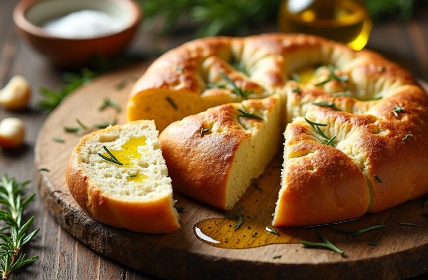 italian flatbread with toppings