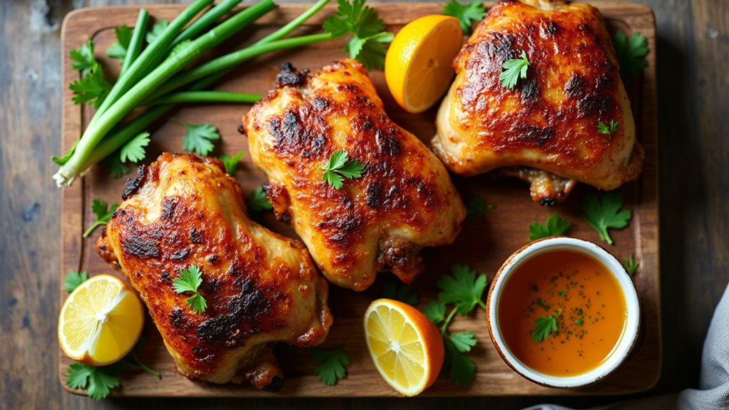 juicy flavorful chicken thighs