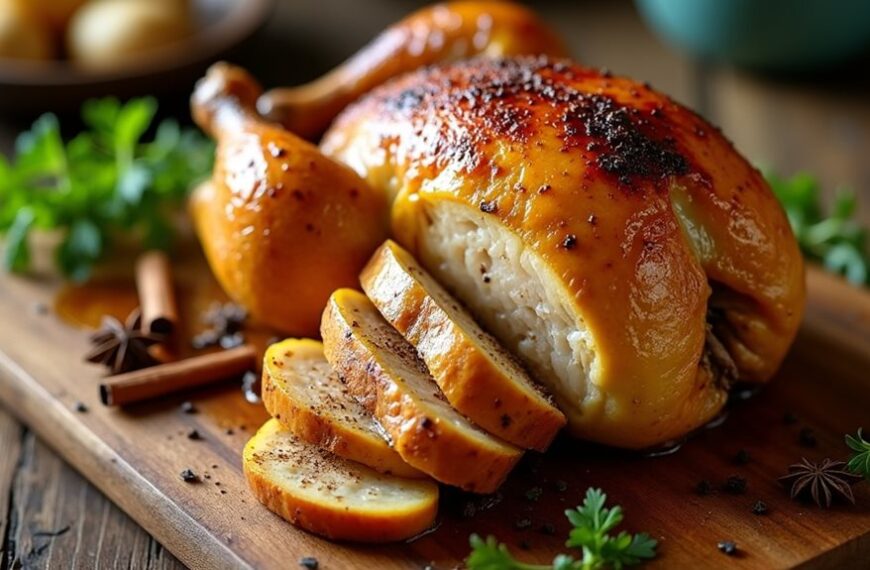 juicy flavorful roast bird