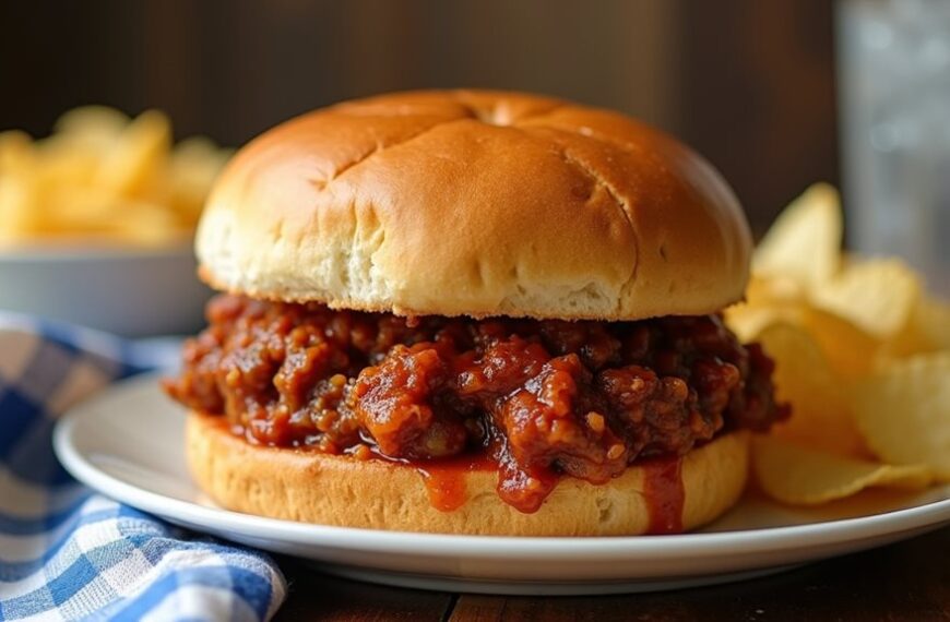 messy meat sandwich delight
