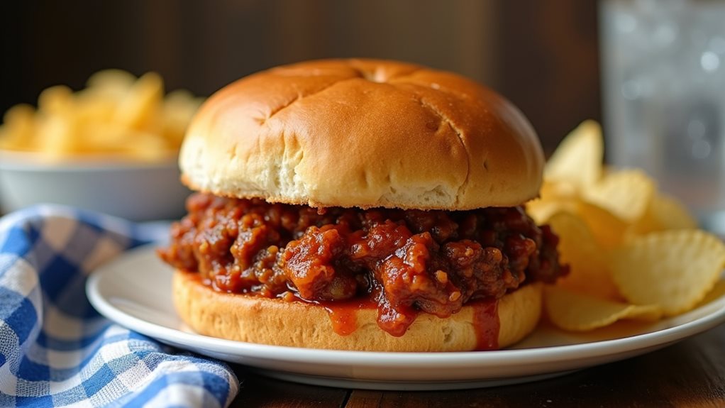 messy meat sandwich delight