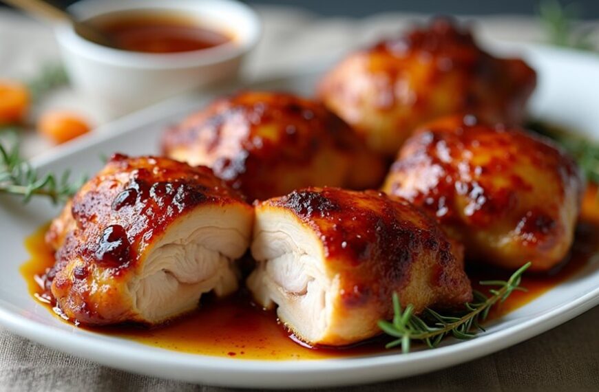 oven roasted chicken thighs