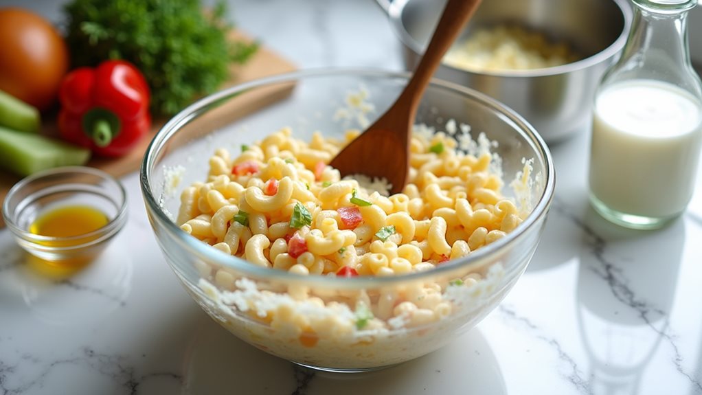 perfect deli style macaroni salad