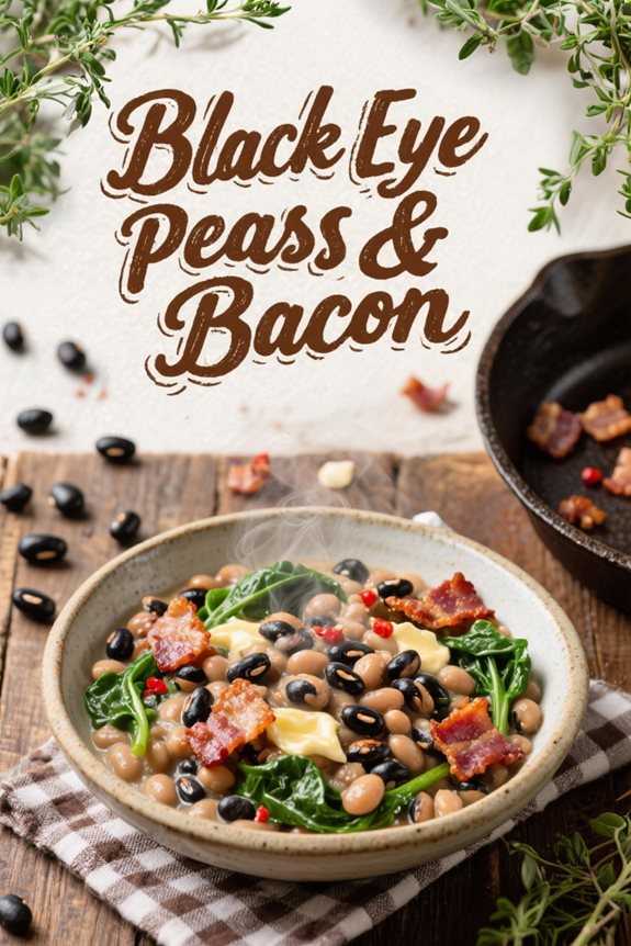 rustic black eyed peas