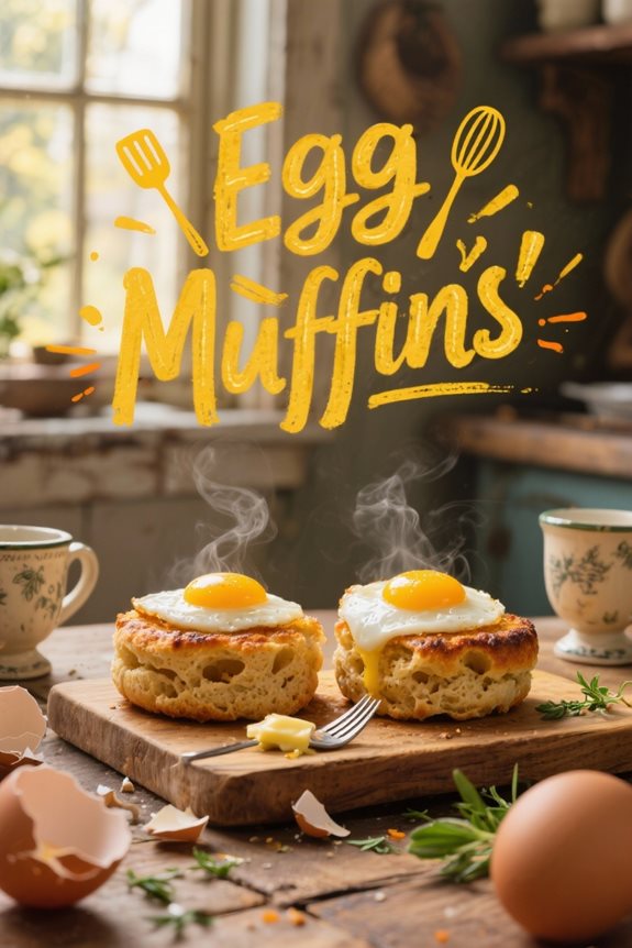 rustic egg muffins recipe