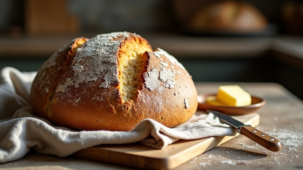 rustic hearty cob loaf