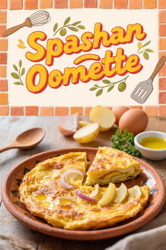 rustic spanish omelette recipe
