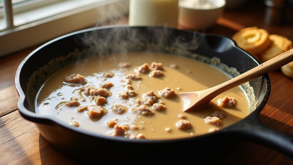 sausage gravy from scratch