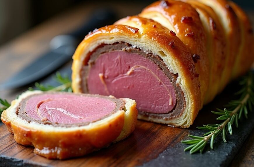 savory beef pastry dish