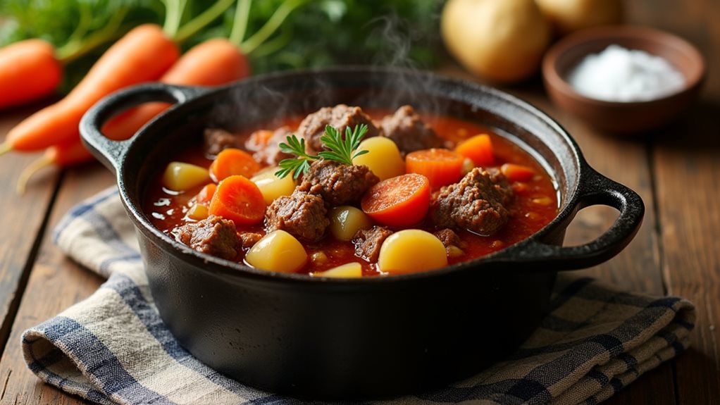 savory beef stew recipe